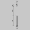 Трековый светильник Maytoni Technical Skim (Скольжение) TR210-1-5W3K-M-B
