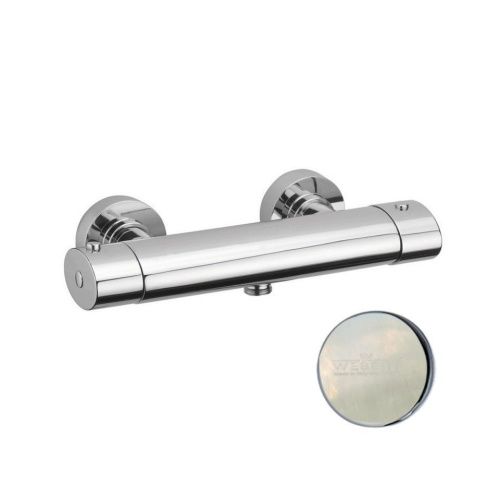 Смеситель для ванны и душа Webert Elio EL980102345 настенный никель с термостатом - фото 2