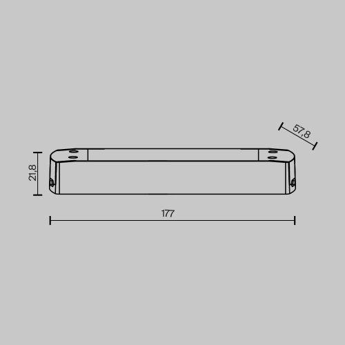 Источник напряжения Maytoni Lighting control  734006 - фото 3