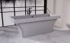 Ванна из литьевго мрамора Astra-Form Капри 01010034 180х80 отдельностоящая прямоугольная с ножками