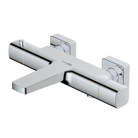 Смеситель для душа Wasserkraft Naab 8600 8611 Thermo настенный хром с термостатом