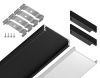 Алюминиевый накладной профиль Ambrella Light Alum Profile (Алум Профиле) GP1800BK