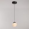 Светильник подвесной Delight Collection MD25030003-1A matt black/clear