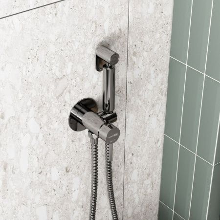 Гигиенический душ со смесителем Wasserkraft Встраиваемая продукция A70138 хром