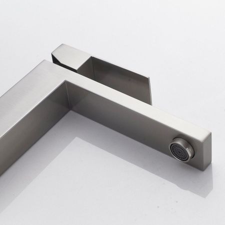 Смеситель для раковины Shevanik S7011L на столешницу сатин