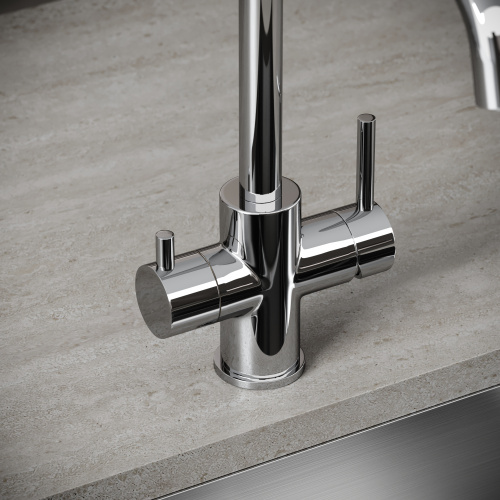 Смеситель для кухни Sancos Vela SC4013CH на мойку хром - фото 2