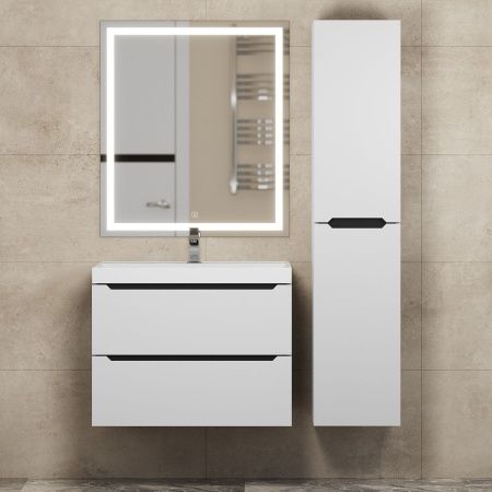 Тумба под раковину Uperwood Tanos 2930205141 70х50 подвесная цвет белый
