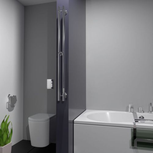 Полотенцесушитель Маргроид Inaro Inaro-1206-025R 9х120 электрический хром - фото 4