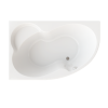 Ванна акриловая Тритон Мари Щ0000046124 170х110 пристенная асимметричная без каркаса