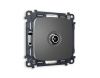 Комплект механизма TV розетки оконечной 50-870 MHz 1dB Ambrella Volt Omega (Омега) MO663010