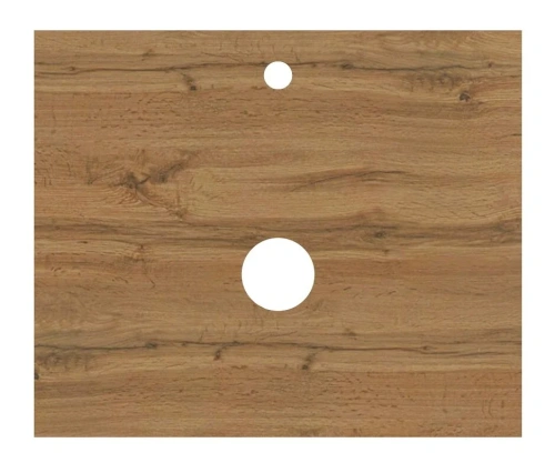 Тумба под раковину 1MarKa Veil Ц0000035552 60х50х50 цвет белый/дуб ватан - фото 5