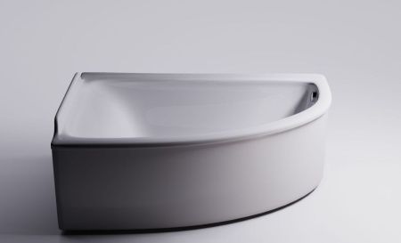 Ванна из литьевго мрамора Astra-Form Анастасия 01010025 180х125 угловая асимметричная с ножками