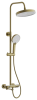 Душевая стойка Belz B713 B25713-5 настенная цвет золото