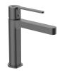 Смеситель AltroBagno Unione AltroBagnoUnione0137GM на раковину оружейная сталь