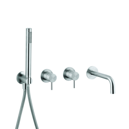 Смеситель для душа Cisal Xion XI001101D1 встраиваемый в стену нержавеющая сталь