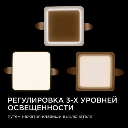 Панель светодиодная встраиваемая Apeyron FLP 06-112