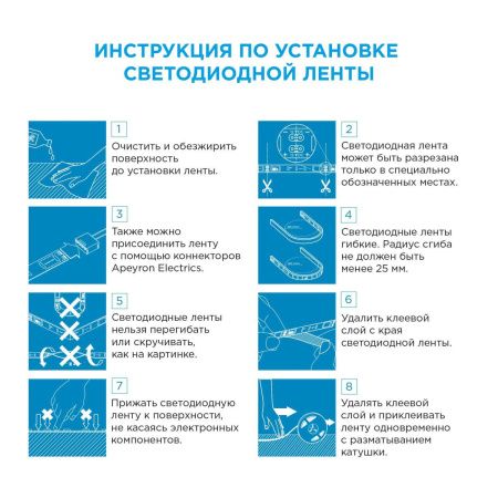 Светодиодная лента Apeyron 25477