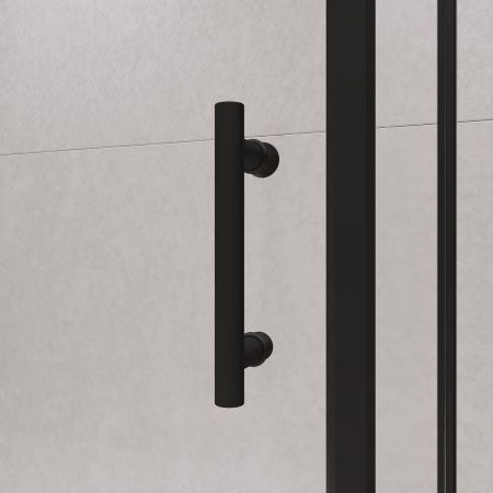 Душевой уголок RGW Passage 020814680-14 100х80 стекло прозрачное профиль черный без поддона