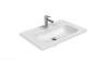Раковина из сантехнического фарфора Creavit ideal ID070-00CB00E-0000 70х40 накладная цвет белый