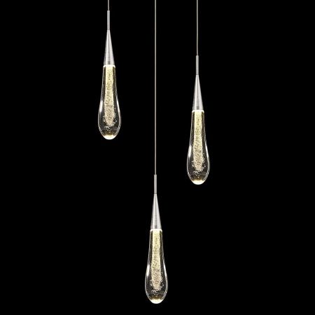 Светильник подвесной Delight Collection Pour (Поур) DD20591-3 chrome
