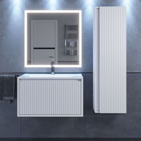 Тумба под раковину Uperwood Next Premium 3930205152 70х50 подвесная цвет белый