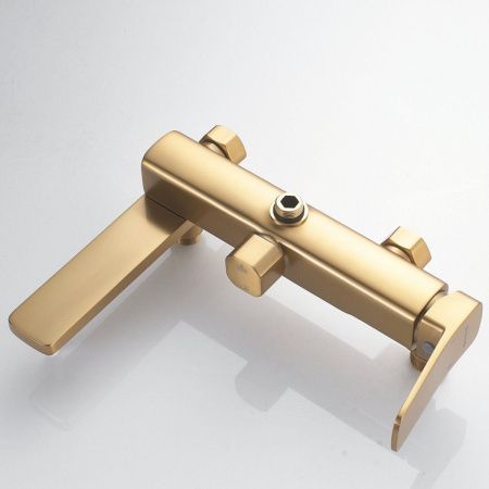 Душевая стойка Shevanik S9936G настенная цвет золото