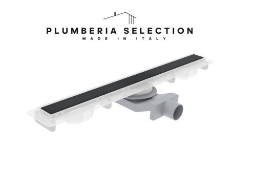 Душевой лоток Plumberia Selection PSM MODULAR PSM60NO 60х5 черный