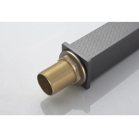 Смеситель для раковины Knotlor STABLE KN-24/GMP на столешницу вороненая сталь