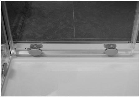 Душевой уголок Aquanet Alfa NAA1142 100х100 стекло прозрачное профиль хром глянцевый без поддона