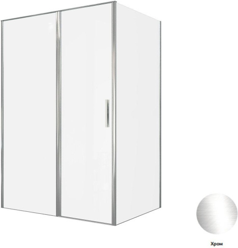 Душевой уголок Allen Brau Priority 3.31034.00 + 3.31046.00 140х100 стекло прозрачное профиль хром глянцевый без поддона - фото 5 Душевой уголок Allen Brau Priority 3.31034.00 + 3.31046.00 140х100 стекло прозрачное профиль хром глянцевый без поддона - фото 5