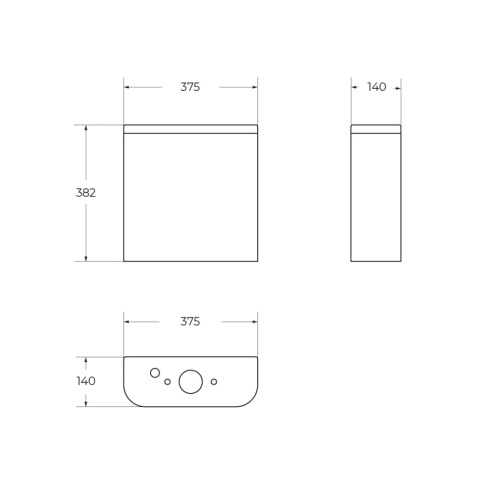 Бачок для унитаза BelBagno Steam BB130T - фото 2