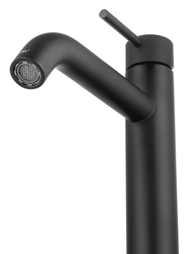 Смеситель Wonzon & Woghand WW-H1062-MB на столешницу черный - фото 3