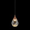 Светильник подвесной Delight Collection Stilla (Стилла) MD24001004-1A copper/clear