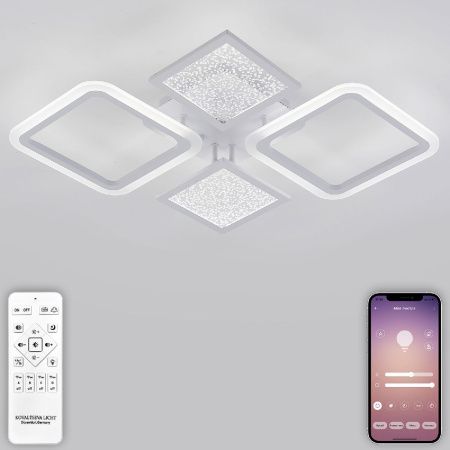 Люстра потолочная Natali Kovaltseva LED Light (ЛЕД Лигхт) LED LAMPS 81166