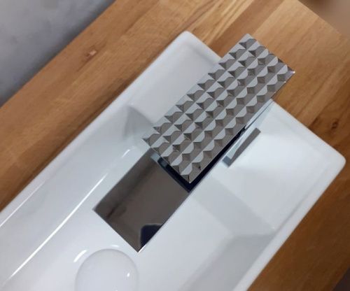 Смеситель Bronze de Luxe GRANI A980 на раковину хром - фото 4