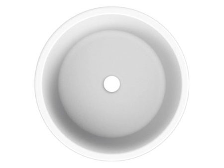 Раковина из санфаянса Scarabeo Bucket 8807 42х42 накладная цвет белый