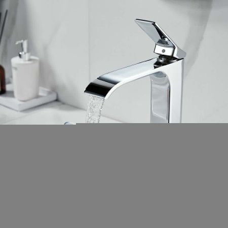 Смеситель для раковины Shevanik S4011 на столешницу хром