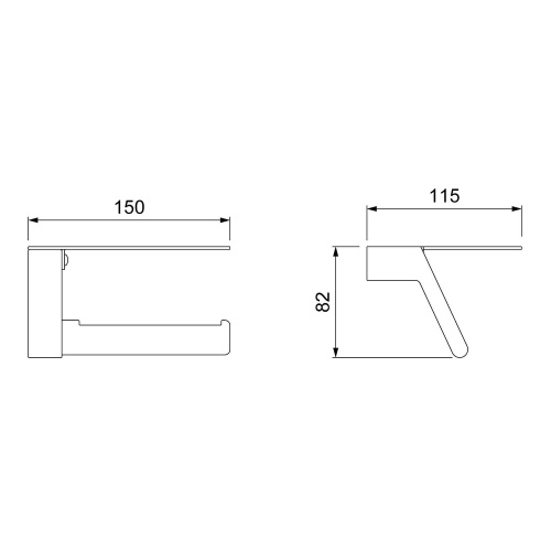 Бумагодержатель Timo Selene 17043/17 - фото 2