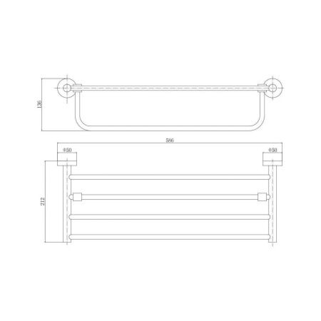 Полка в ванную комнату Fashun A51524