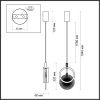 Светильник подвесной Odeon Light Mercury (Мерцуры) 5421/17L
