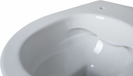 Унитаз приставной Allen Brau Fantasy 4.11007.20 белый с сиденьем микролифт безободковый каскадный смыв