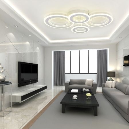 Люстра потолочная Natali Kovaltseva Groove (Гроове) LED LAMPS 81196