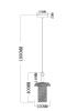Светильник подвесной Arte Lamp Adagio (Адагио) A2791SP-1CL