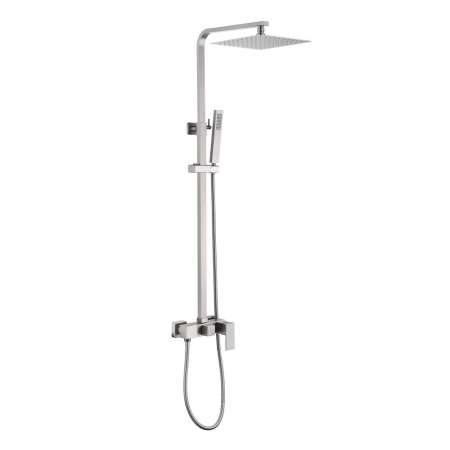 Душевая стойка ABBER AF8220SPL настенная цвет сатин