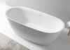 Ванна акриловая Abber AB9205 180х85 отдельностоящая овальная с каркасом