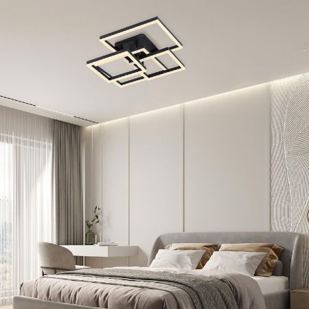 Люстра потолочная LED4U L11015-4 BK