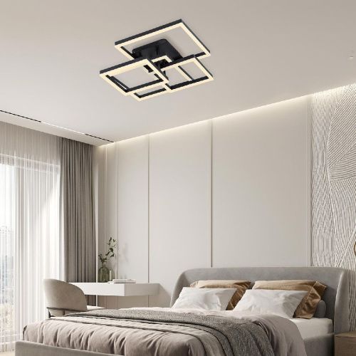 Люстра потолочная LED4U L11015-4 BK - фото 3