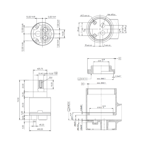 Картридж для смесителя LeMark LM8598P-BL - фото 3