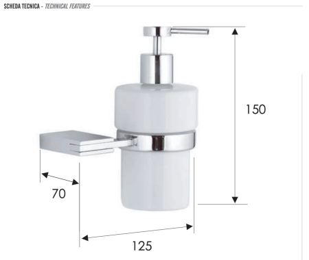 Дозатор Remer Epoca EP13CR