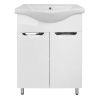 Тумба с раковиной Azario Стиль CS00070300 60х30 напольная цвет белый